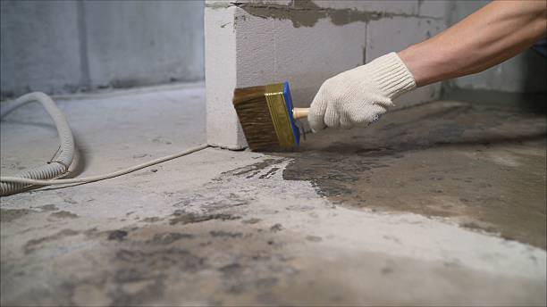 SJ Waterproofing Pros Interior Drainage System coverage map for Viola, IL and surrounding area